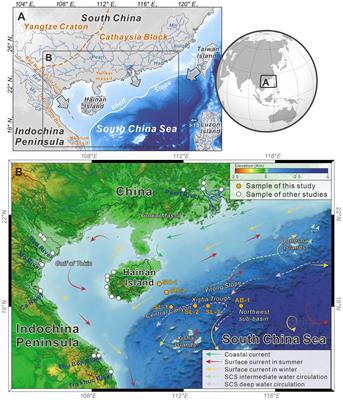 Detrital zircons record the provenance and source-to-sink process in the northwestern margin of the South China Sea